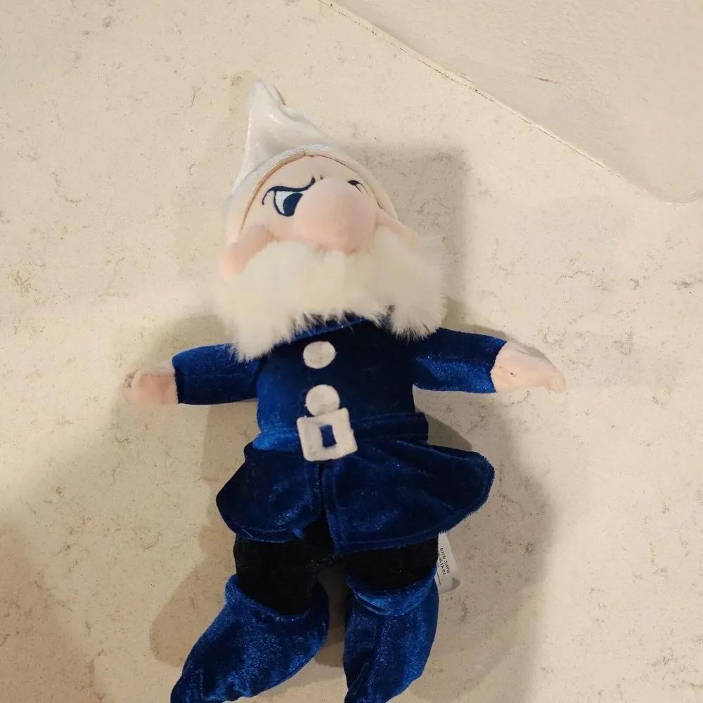 Disney Store Grumpy Hanukkah Beanie Plush Snow‎ White and the Seven Dwarfs